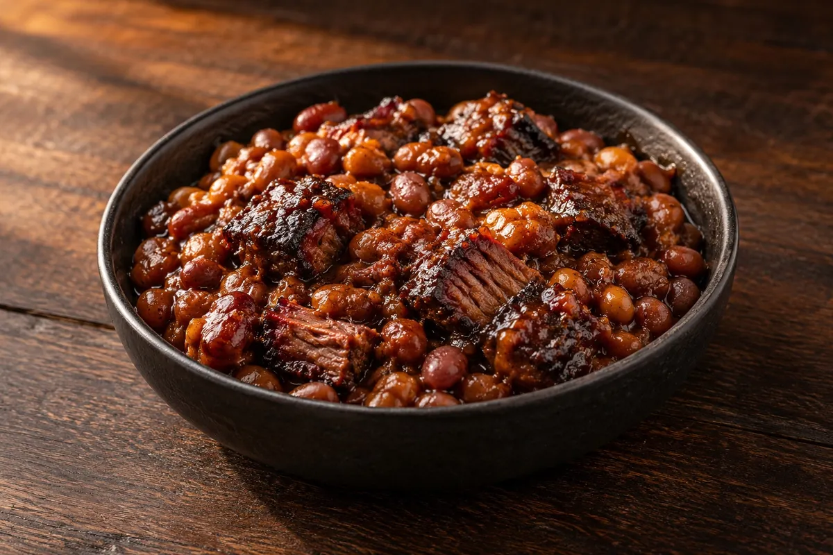 Burnt-End Pit Beans