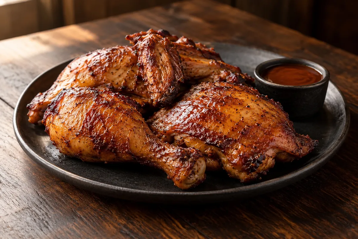 Pit-Smoked Chicken